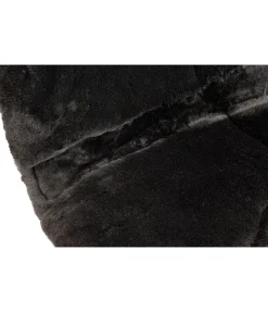 Felix Bühler Amortisseur correcteur en véritable fourrure d'agneau noir/noir Online