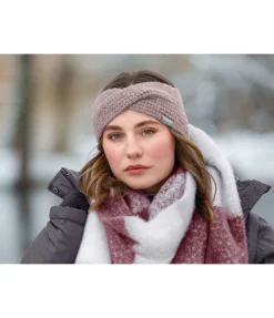 Felix Bühler Bandeau Kaya rose givrée