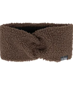 Felix Bühler Bandeau en polaire Teddy Alara chocolat noir Clearance