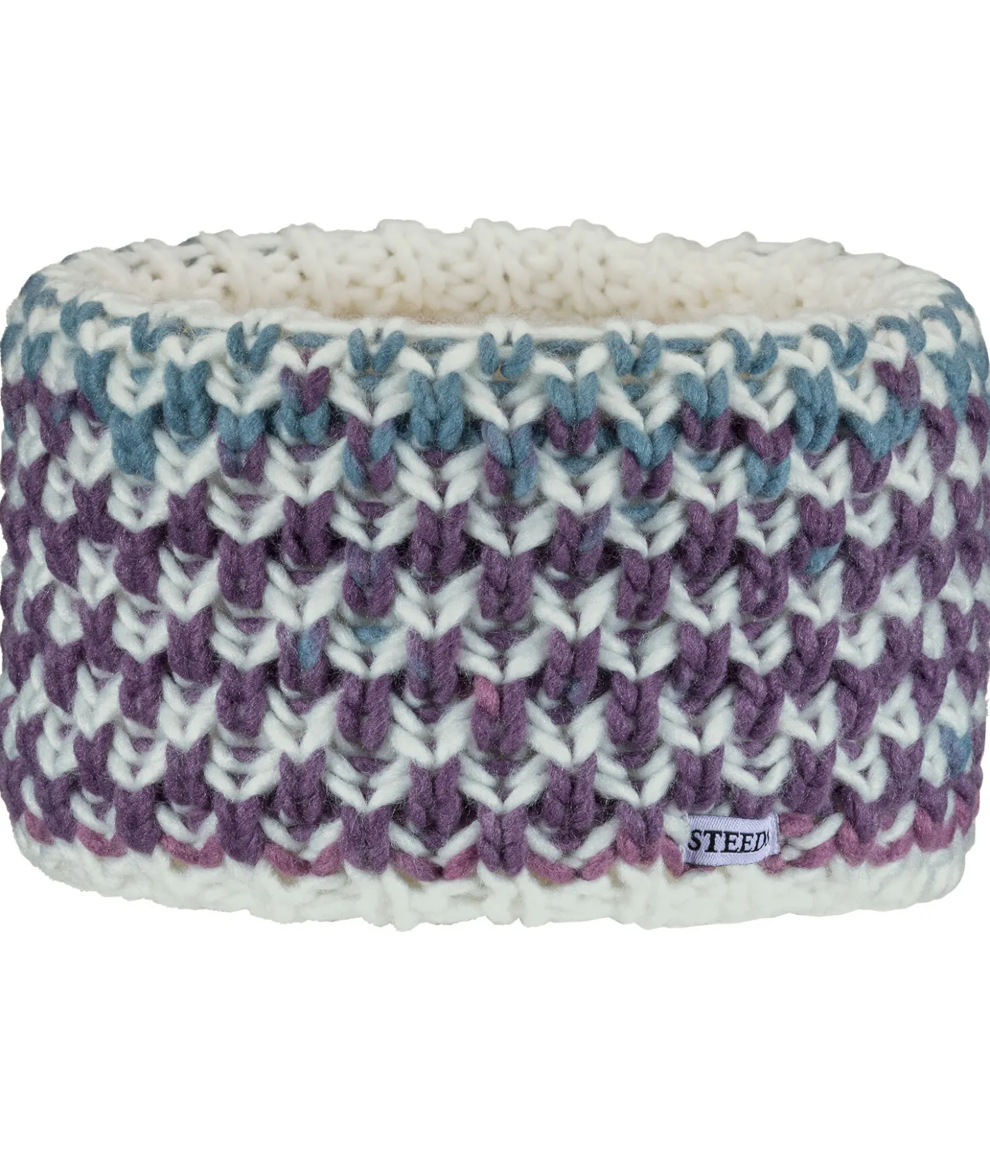 STEEDS Bandeau enfant Manon violet guimauve