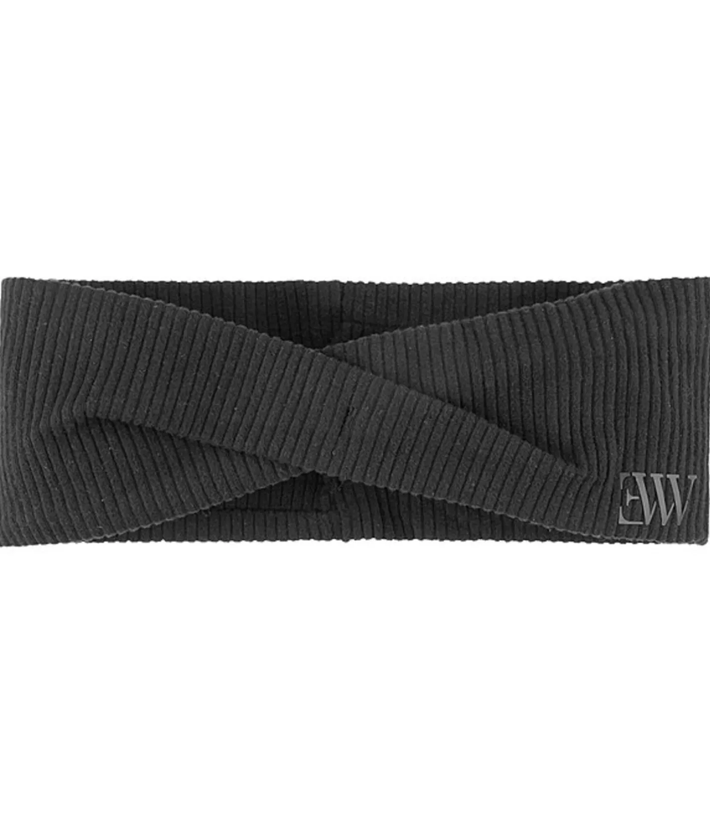 EQUESTRIAN WORK WEAR Bandeau technique côtelé Cosy noir Clearance