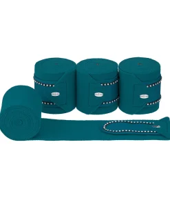 SHOWMASTER Bandes en polaire Brilliant turquoise foncé Clearance