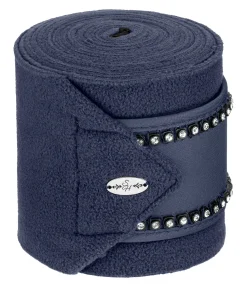 SHOWMASTER Bandes en polaire Brilliant navy classique