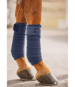 SHOWMASTER Bandes en polaire Brilliant navy classique