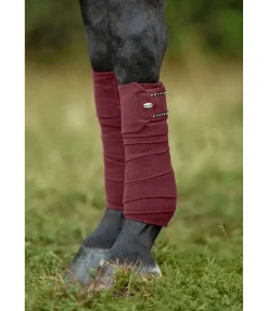 SHOWMASTER Bandes en polaire Brilliant bordeaux Clearance