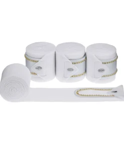 SHOWMASTER Bandes en polaire Brilliant blanc Discount