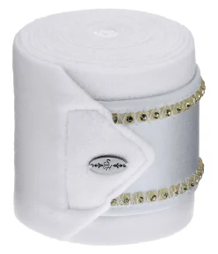 SHOWMASTER Bandes en polaire Brilliant blanc Discount