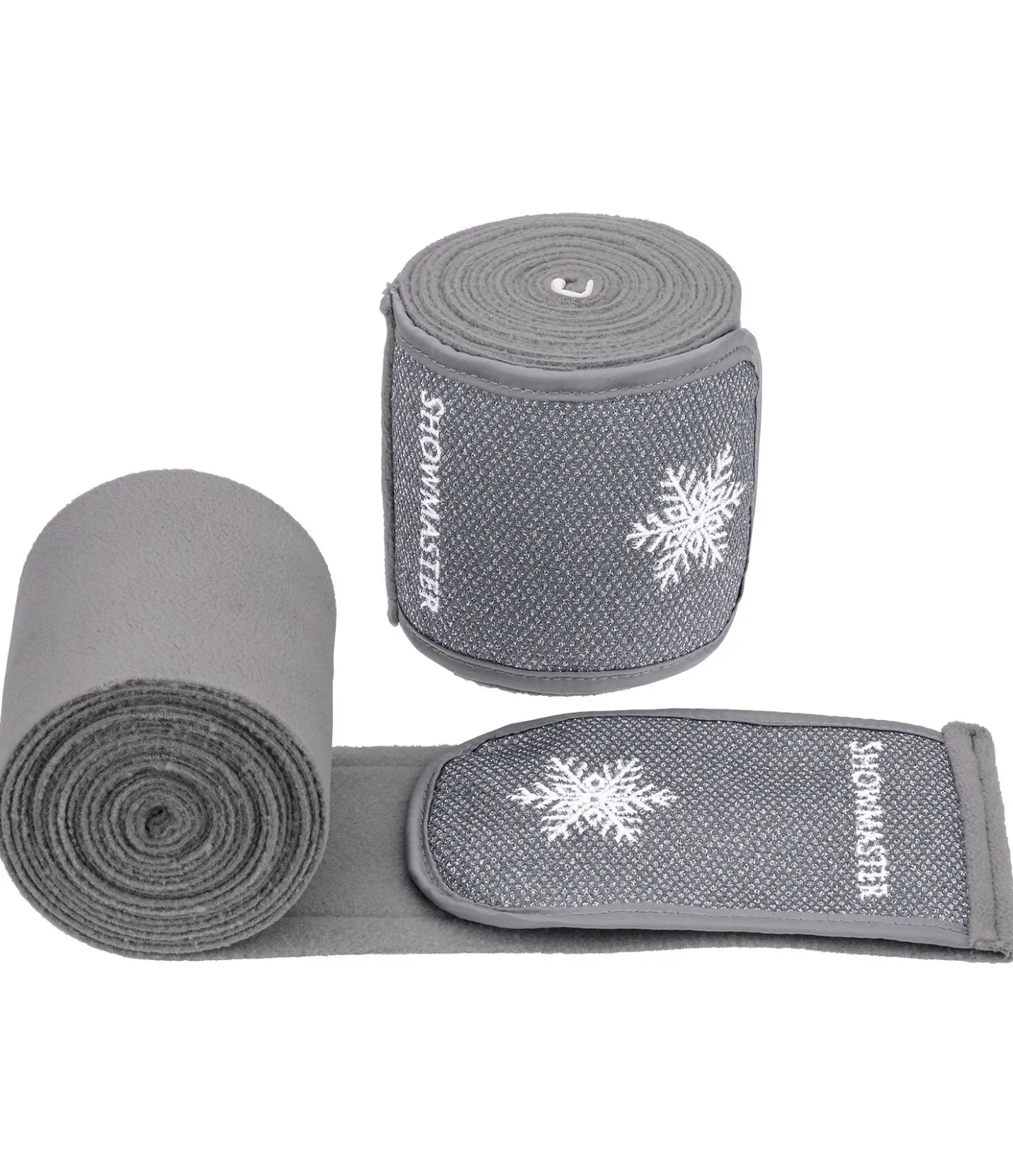 SHOWMASTER Bandes en polaire Collection de Noël brume Sale