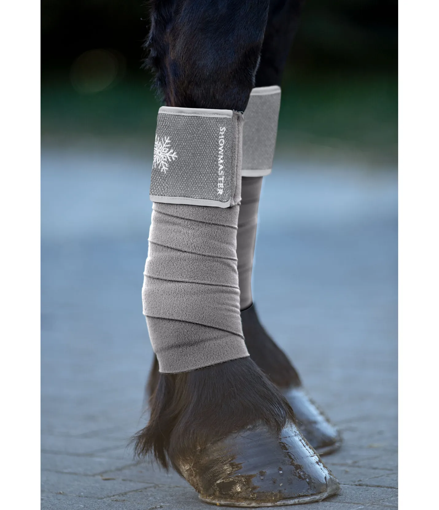 SHOWMASTER Bandes en polaire Collection de Noël brume Sale