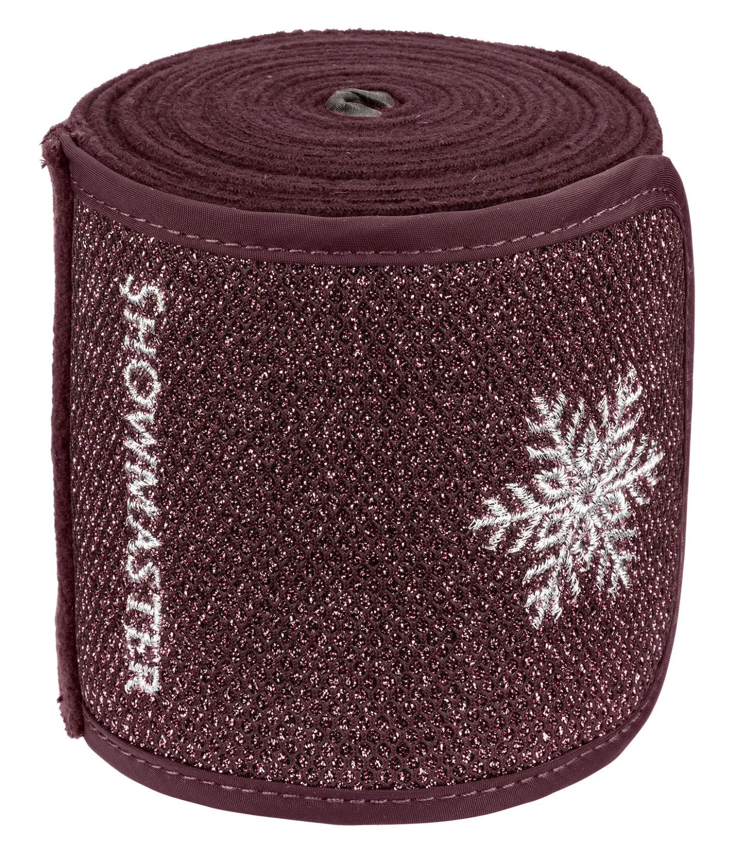 SHOWMASTER Bandes en polaire Collection de Noël acajou Hot