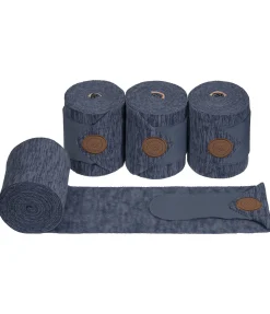 Felix Bühler Bandes en polaire Knitted denim clair Hot