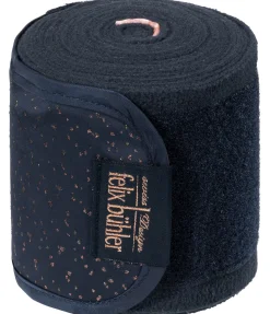 Felix Bühler Bandes en polaire Sparkling II navy New