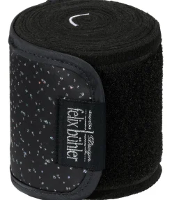 Felix Bühler Bandes en polaire Sparkling II noir Outlet