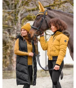 Felix Bühler Blouson à capuche Rachel mangue dorée