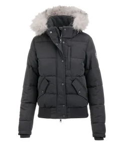 Felix Bühler Blouson à capuche Rachel noir Discount