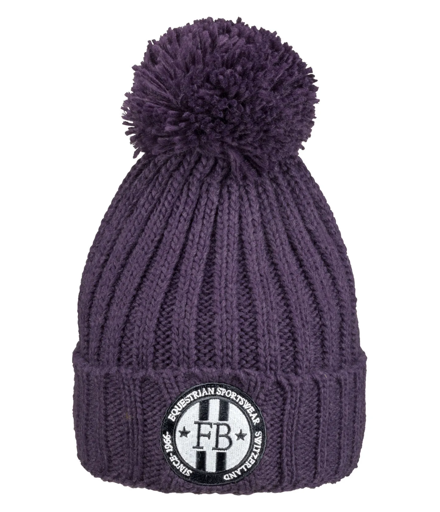 Felix Bühler Bonnet Lenya violet foncé New