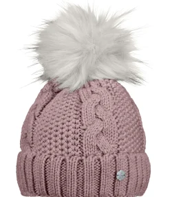 Felix Bühler Bonnet à pompon Inke rose givrée Online