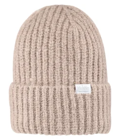 Felix Bühler Bonnet à revers Joelle taupe
