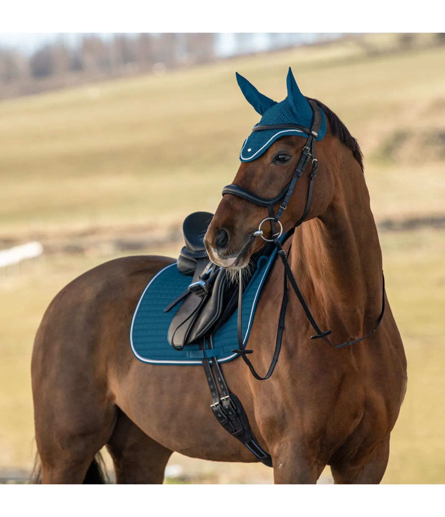 SHOWMASTER Bonnet anti-mouches Basic bleu océan Hot
