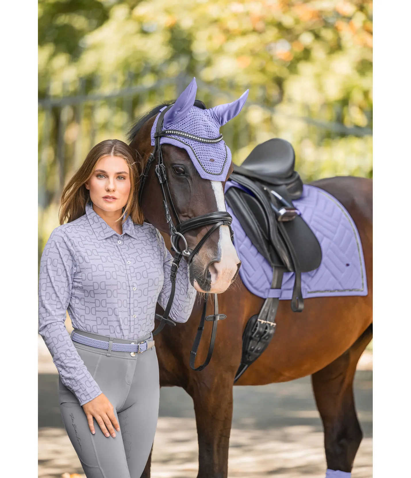 SHOWMASTER Bonnet anti-mouches Brillant lilas Sale