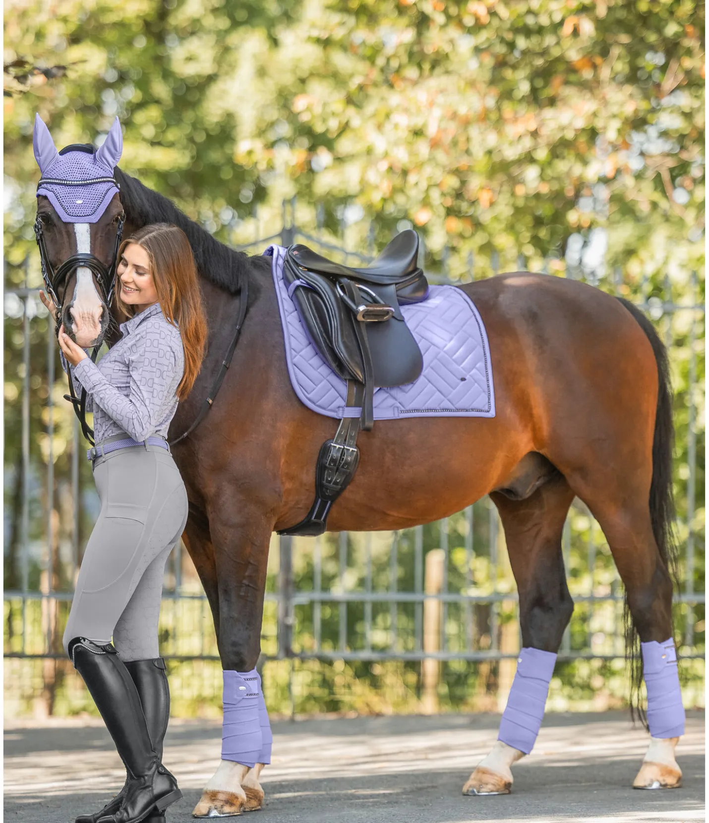 SHOWMASTER Bonnet anti-mouches Brillant lilas Sale