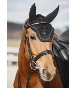 Felix Bühler Bonnet anti-mouches Glitter noir Hot