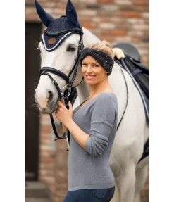 Felix Bühler Bonnet anti-mouches Knitted Collection denim clair Discount