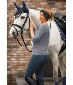 Felix Bühler Bonnet anti-mouches Knitted Collection denim clair Discount
