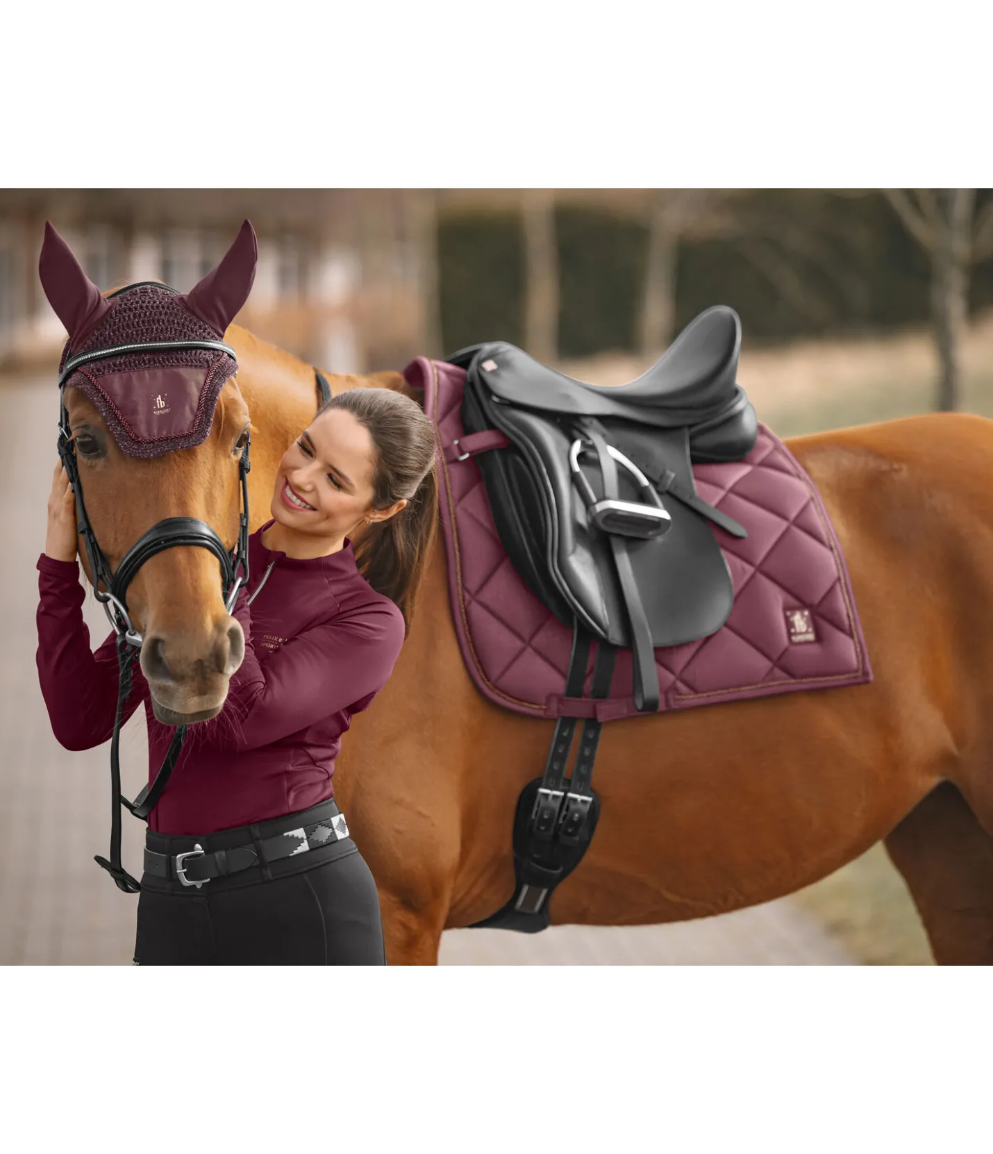 Felix Bühler Bonnet anti-mouches Night Sky acajou Discount
