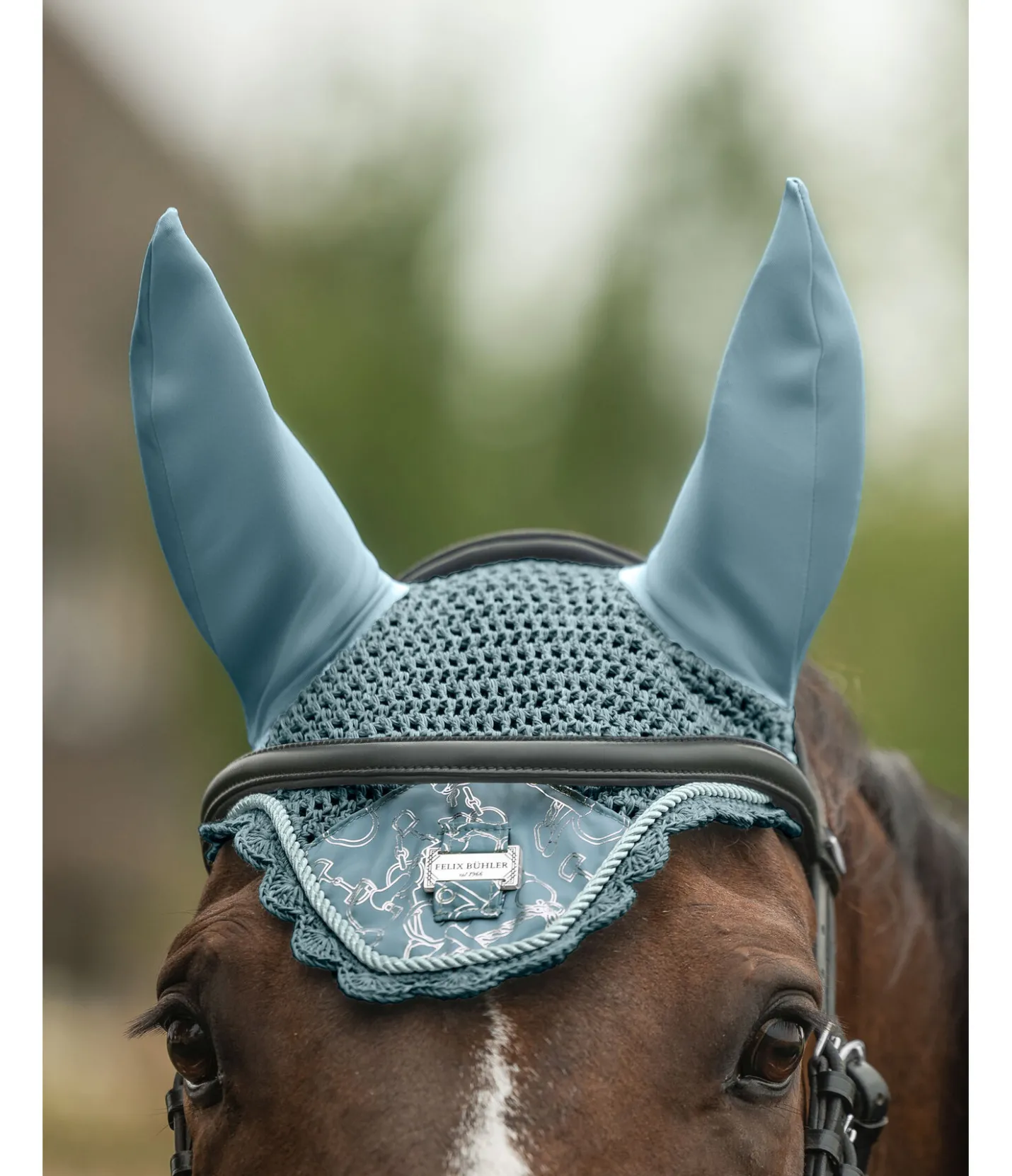 Felix Bühler Bonnet anti-mouches Signature menthe