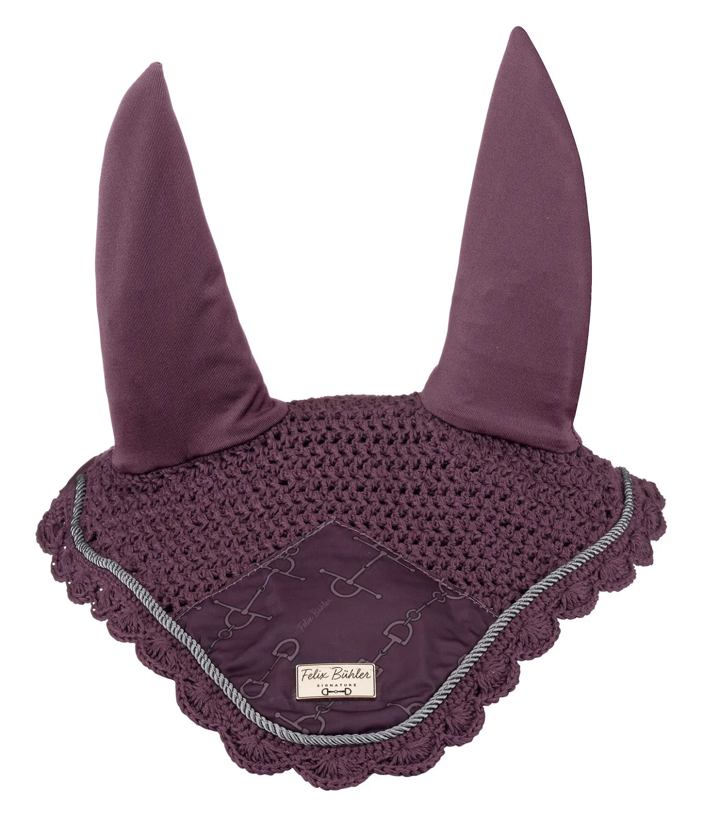 Felix Bühler Bonnet anti-mouches Signature II noir-violet Clearance