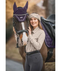 Felix Bühler Bonnet anti-mouches Sophistication violet foncé New