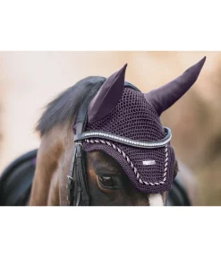 Felix Bühler Bonnet anti-mouches Sophistication violet foncé New