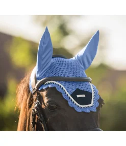 Felix Bühler Bonnet anti-mouches Swiss Design bleu Ibiza