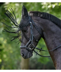 SHOWMASTER Bonnet chasse-mouches noir New