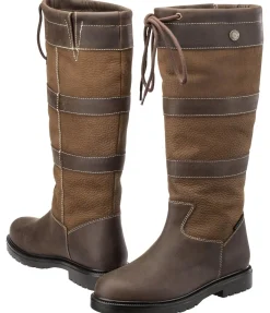 STEEDS Bottes d'écurie Countryside marron foncé Clearance