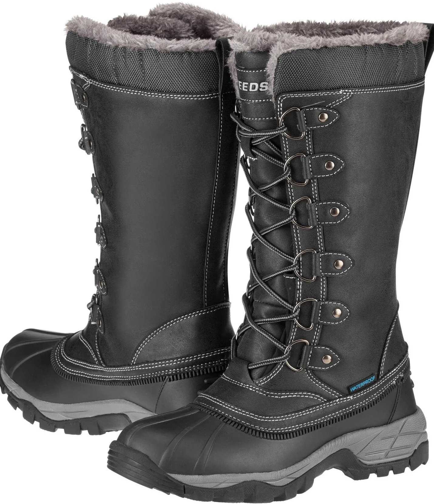 STEEDS Bottes d'écurie d'hiver Farmer II noir Clearance