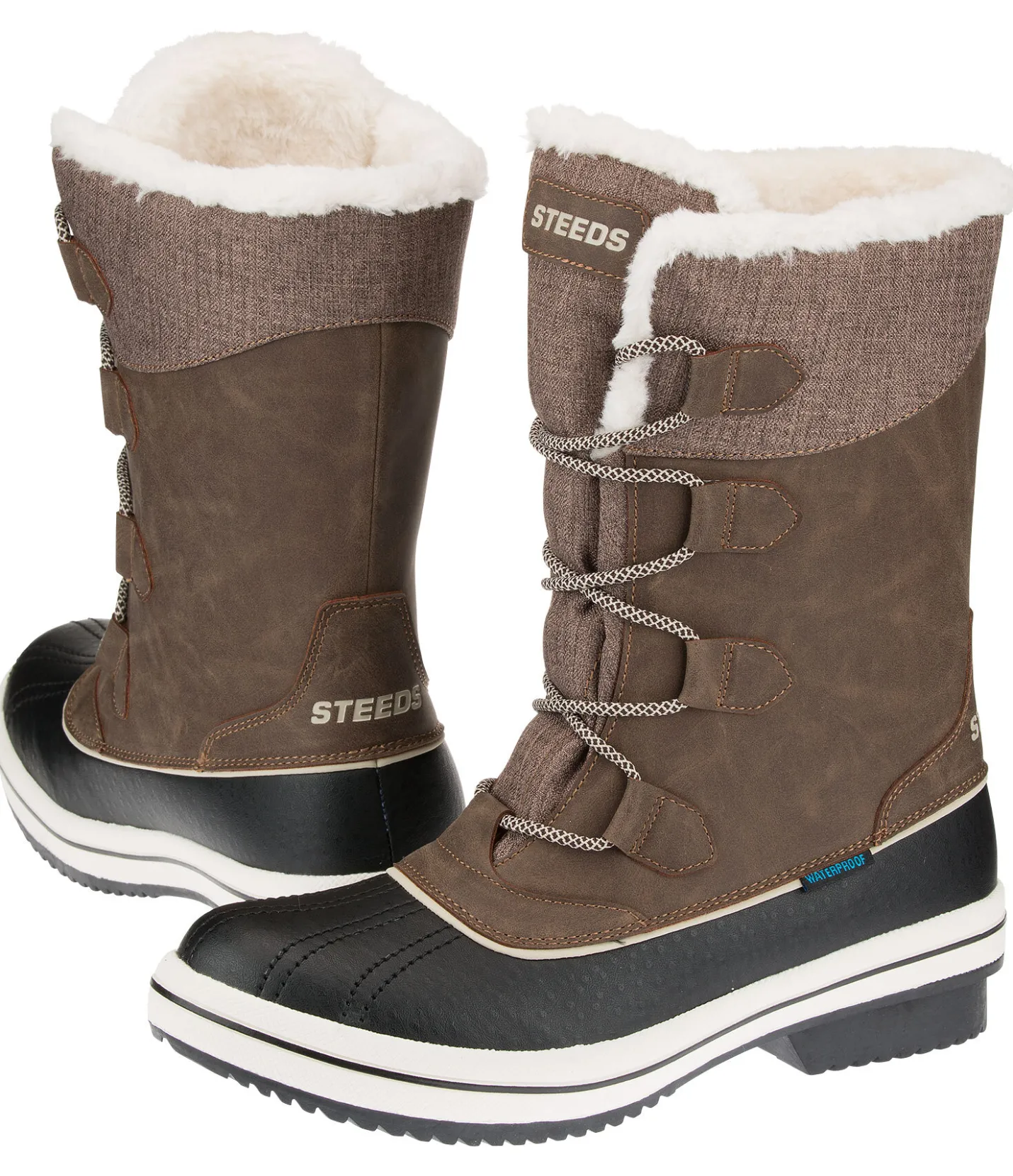 STEEDS Bottes d'écurie d'hiver Siberia II marron foncé Outlet