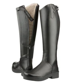 STEEDS Bottes d'équitation d'hiver SYLKA Barn, noir New