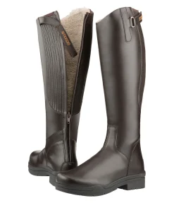 STEEDS Bottes d'équitation d'hiver SYLKA Barn, marron foncé Outlet