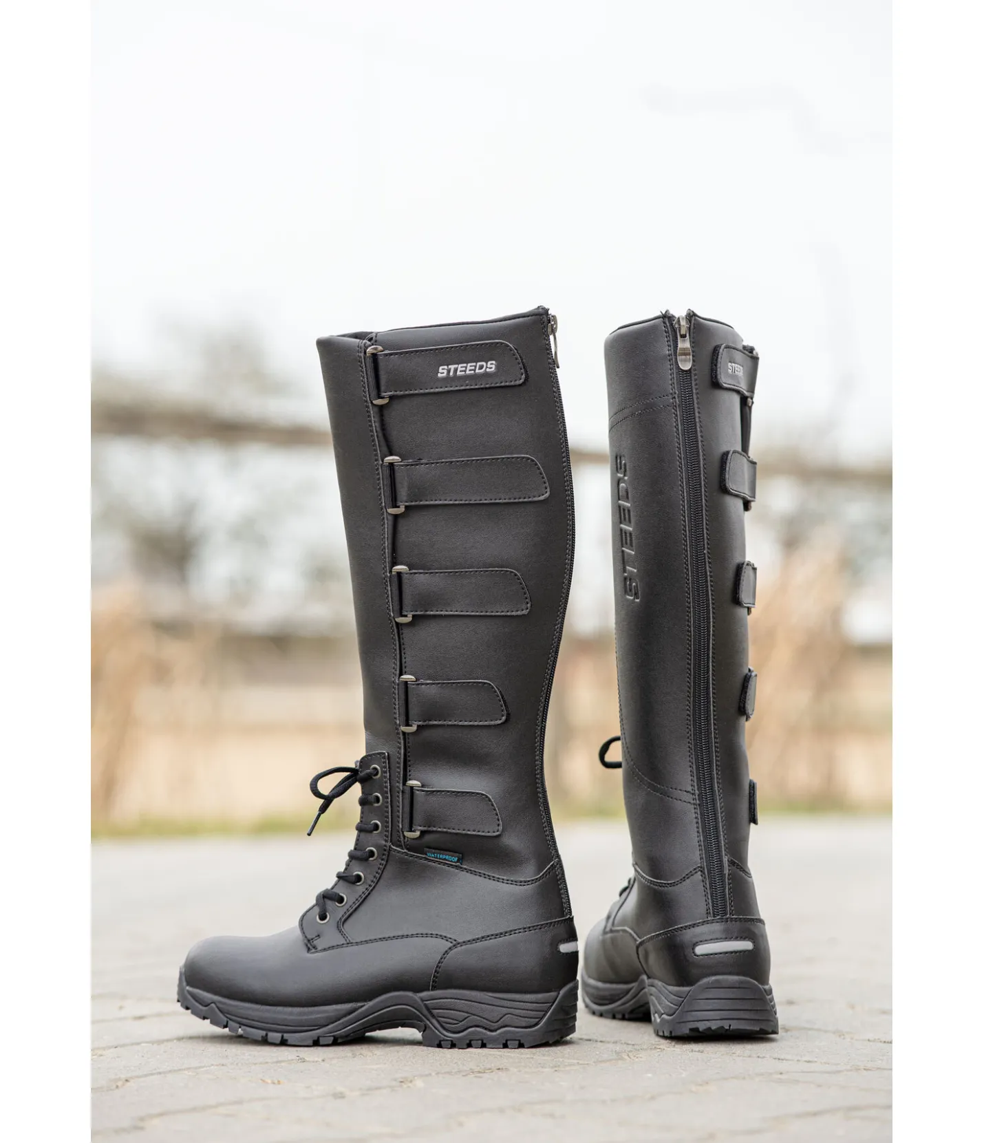 STEEDS Bottes d'équitation d'hiver winterMAX IV noir Clearance