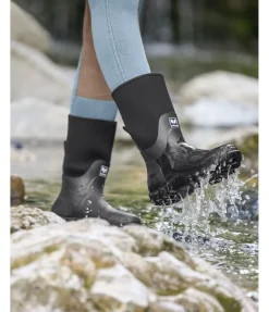 TWIN OAKS Bottes en caoutchouc Adventure noir Discount