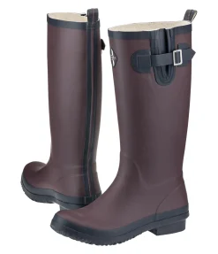 Felix Bühler Bottes en caoutchouc Classic prune New