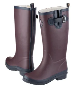 Felix Bühler Bottes en caoutchouc d'hiver Classic prune Outlet