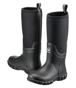 TWIN OAKS Bottes en caoutchouc thermiques Arctic Adventure noir New