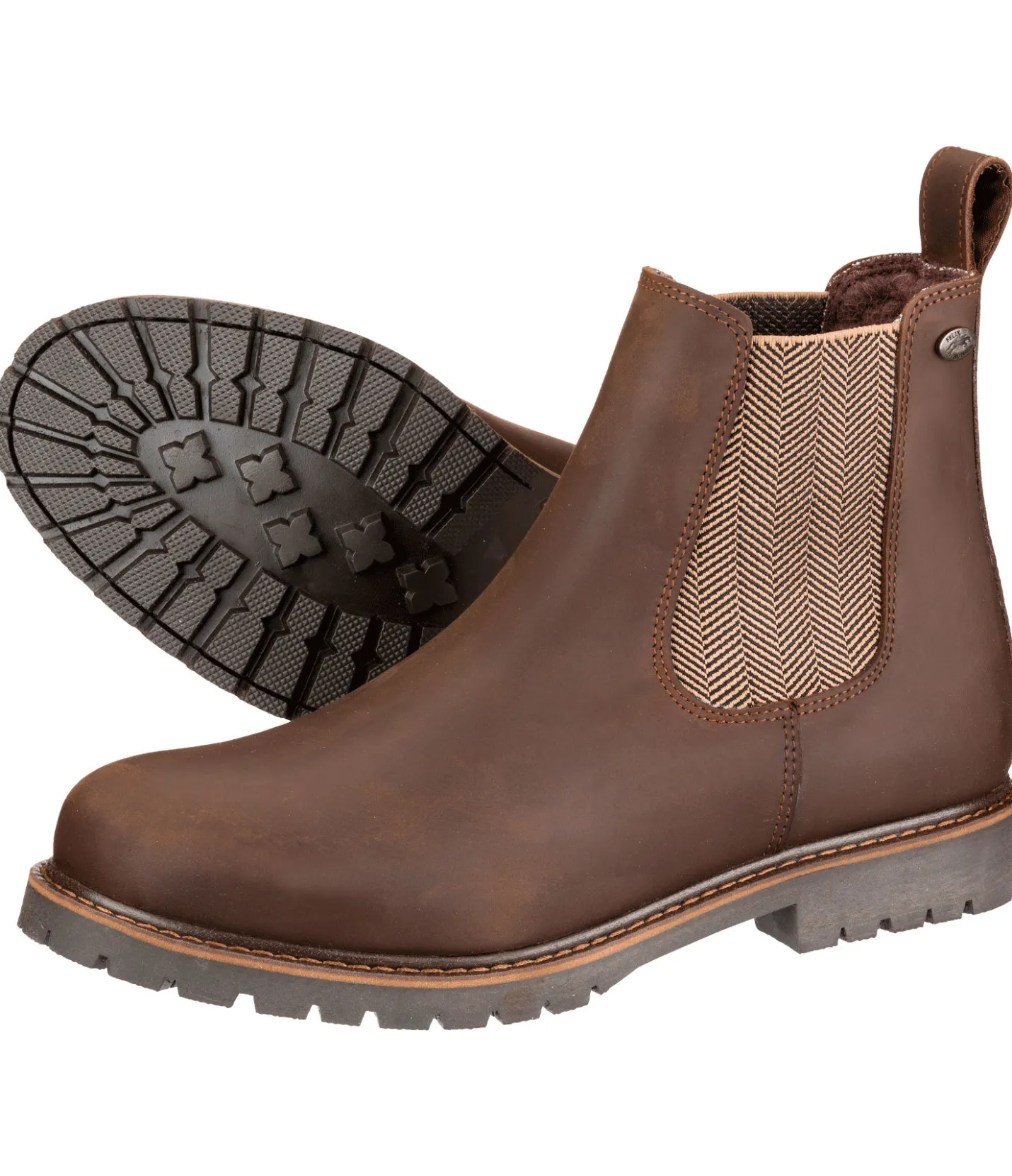 Felix Bühler Bottines d'hiver Novara marron foncé