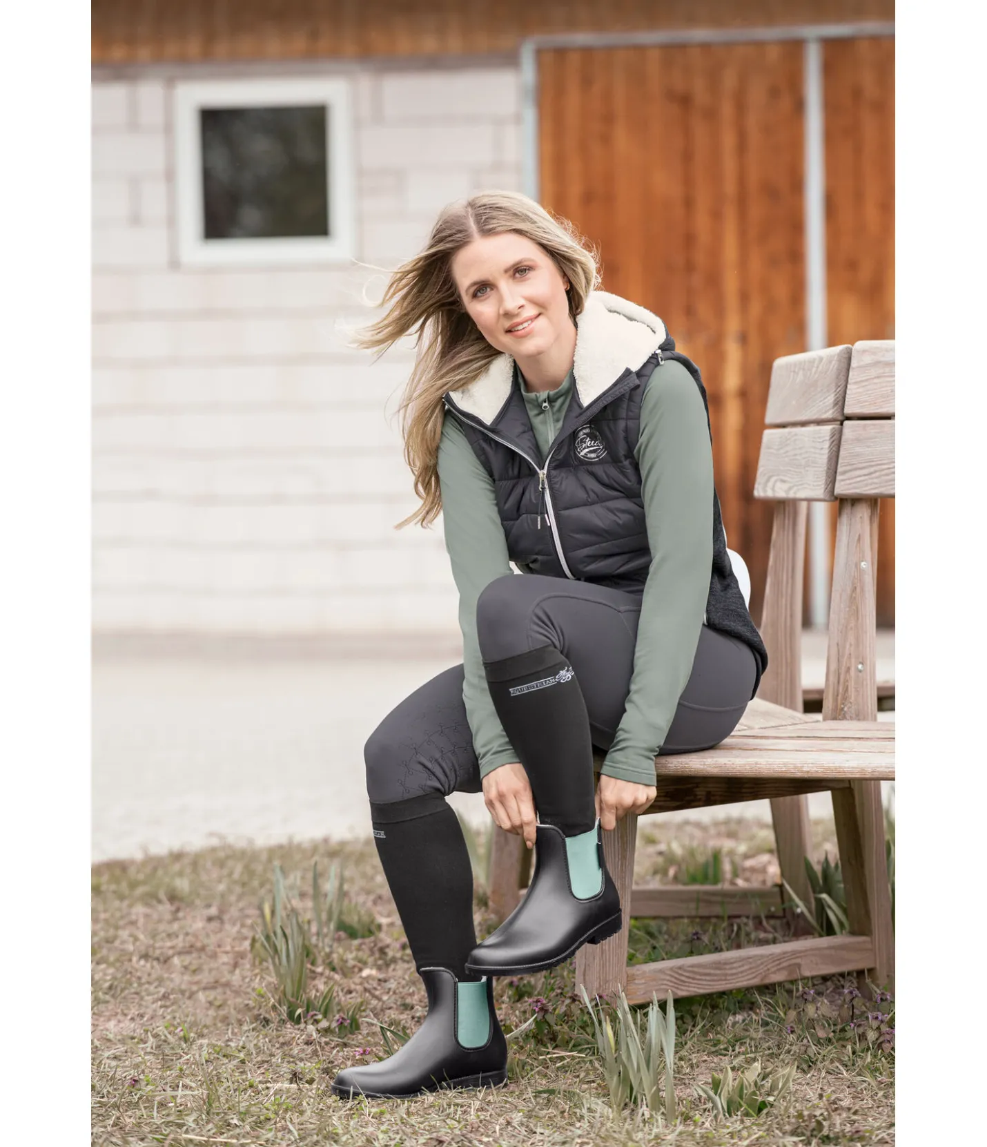 STEEDS Bottines d'hiver Start II vert clair Clearance