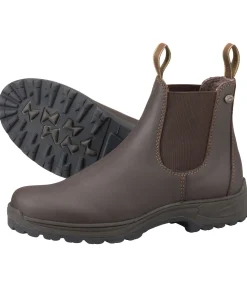 Felix Bühler Bottines d'équitation d'hiver Flims V marron foncé Hot