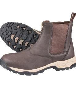 STEEDS Bottines zippées Cosy marron foncé Online
