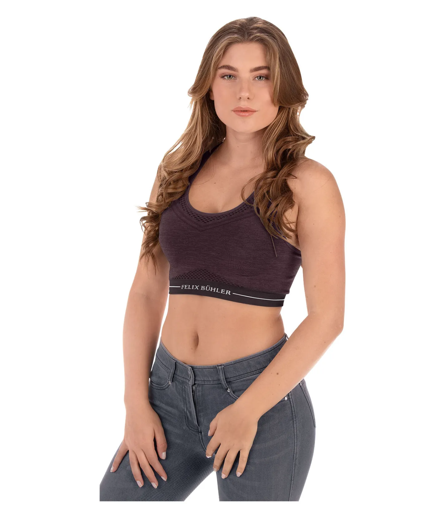 Felix Bühler Brassière de sport Hanne prune Online